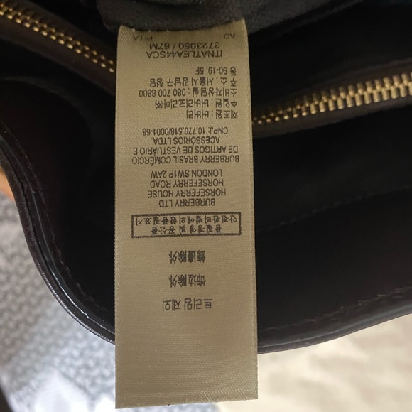 PRELOVED AUTHENTIC BURBERRY TOTE BAG - Picture 11 of 12